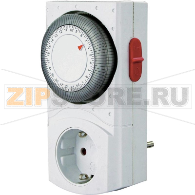 Таймер розеточный, аналоговый, 3680 Вт, IP20 GAO EMT2400 