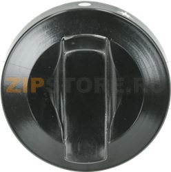KNOB INDUSTRIAL BLACK ø 62 mm 