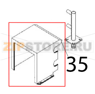 Gas valve protection Angelo Po 0A1FR1G Gas valve protection Angelo Po 0A1FR1GЗапчасть на деталировке под номером: 35