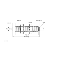 Датчик индуктивный Turck NI3-EG08-AN6X