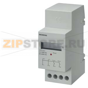 ЭЛЕКТРОННЫЙ СЧЕТЧИК ВРЕМЕНИ DC 12-150В АC 24-240В 50ГЦ Siemens 7KT5821 