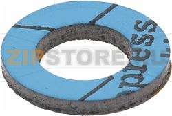 Flat seal 10x19x2mm ODC P2 P3 