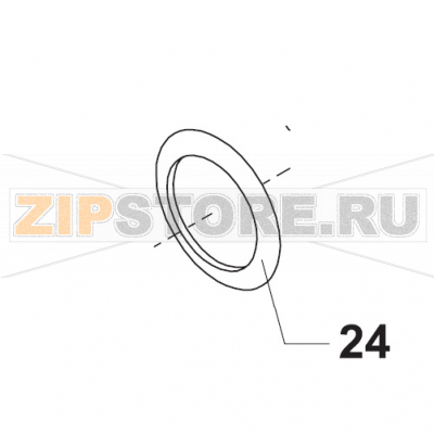 Rubber Ring f/8 Bear Varimixer AR40 VL-1S                                                               Rubber Ring f/8 Bear Varimixer AR40 VL-1SЗапчасть на сборочном чертеже под номером: 24Название запчасти на датском&nbsp;языке: Rubber Ring f/8 Bear Varimixer AR40 VL-1S