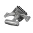 PUSHER ASM,CHOPPER II,3/8
