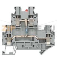 Two-tier terminals with LED 24 V DC, 2.5 mm2 Screw mounting gray with LED 24 V DC, 2.5 mm2 Siemens 8WH1020-5JF30