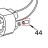 Sleeve, motor stud KitchenAid 5K5SS