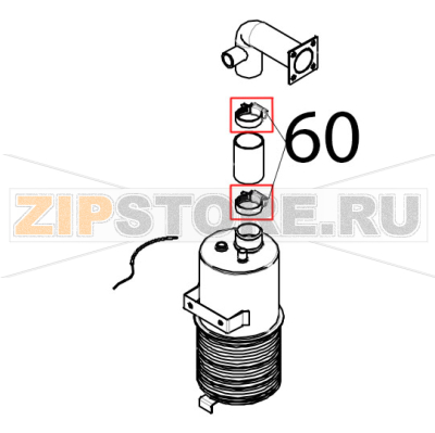 Fascetta zincata (ABA) 32 - 50/9 mm Tecnoeka KF 1010 EV UD Fascetta zincata (ABA) 32 - 50/9 mm Tecnoeka KF 1010 EV UDЗапчасть на деталировке под номером: 60