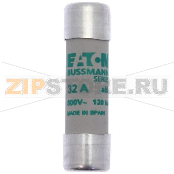 Предохранитель, 32 A, AC 500 В, 120 кА, 14x51 мм, aM, IEC Eaton CYLINDRICAL FUSE 14x51 32A AM 5 