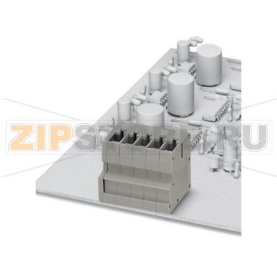 Устройство сопряжения ST-COMBI Phoenix Contact ST 4-PCBV/ 4-G-6,2 подключение перпендикулярно печатной плате, шаг: 6,2 мм, количество контактов: 4.Минимальный заказ: 50 шт.Упаковка: 50 шт.