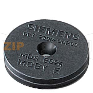 MOBY E; МОБИЛЬНЫЙ НАКОПИТЕЛЬ ДАННЫХ MDS E624, КНОПКА, ЭСППЗУ ЕМКОСТЬЮ 752 БАЙТА, IP 67, ОТ -25 ДО +125 ГРАД/C, D=27 MM X 4 MM Siemens 6GT2300-0CE00 