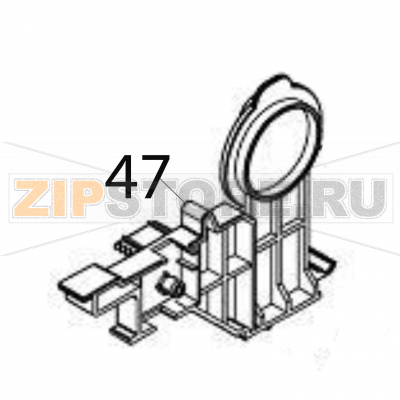 Label guide R Sato CG412TT Label guide R Sato CG412TTЗапчасть на деталировке под номером: 47Название запчасти на английском языке: Label guide R Sato CG412TT.
