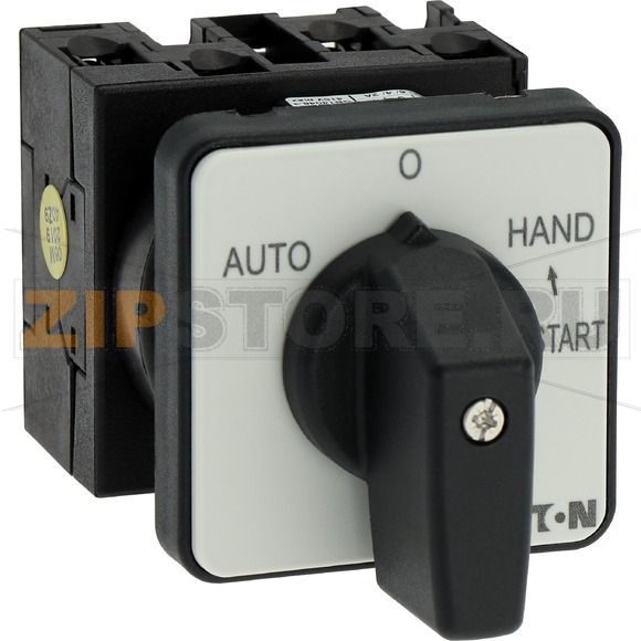Переключатель, контакты: 4, 20 A, передняя панель: AUTO-0-HAND Eaton T0-2-15907/E 