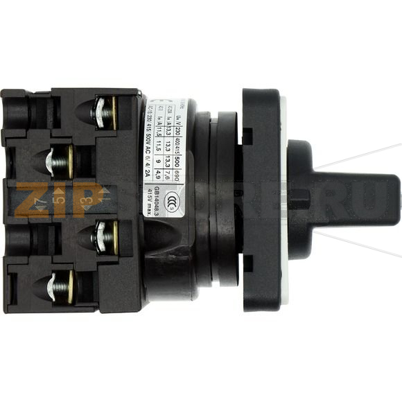 Переключатель, контакты: 4, 20 A, передняя панель: AUTO-0-HAND Eaton T0-2-15907/E 