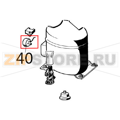 Overload protector Ugolini Arctic Compact 8/1 Overload protector Ugolini Arctic Compact 8/1Запчасть на деталировке под номером: 40
