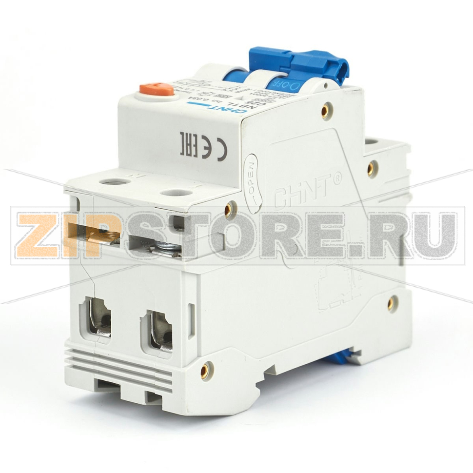 Дифавтомат 25 А, 30 мА, 10 кА Chint NB1L 