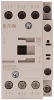 Контактор 18 А, 110-130В (DС), 1 НЗ доп. контакт, категория AC-3, AC-4 Eaton DILM17-01(RDC130)