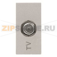 Розетка TV ABB 2CLA215000N1301