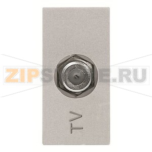 Розетка TV ABB 2CLA215000N1301 