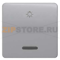 DELTA PROFIL СЕРЕБРЯНЫЙ ВЫКЛЮЧАТЕЛЬ 1 КЛАВИША С СИМВОЛОМ "СВЕТ" И ОКНОМ Siemens 5TG7926