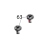 Bind head p tight screw Sato PW208mNX
