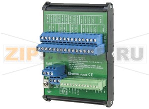 Модуль серии 6000 6000 Series intrinsically safe termination board 6000-ISB-01 Pepperl+Fuchs Electrical specificationsConnectionShield / ground: capacitively coupled to groundMechanical specificationsConnection typeScrew Terminals Field devices: 0.13 - 2.08 mm² max (26 - 14 AWG) Torque 5-7 in-lb (0.6 to 0.8 Nm) Screw Terminals EPCU: 0.08 - 1.31 mm² (28 - 16 AWG) Torque 4 in-lb (0.5 Nm)Degree of protectionIP20Terminal assemblyTerminal typeField connectionTerminal capacityMin: 24 AWG (0.2 mm2)Max: 12 AWG (3.3 mm2)Mass800 gDimensions83 x 126 x 67 mm (3.3" x 5.0" 2.6")MountingDIN rail mounting , 2 mounting clipsGeneral informationSystem informationMust be used with 6000 series purge system to meet certification requirements.