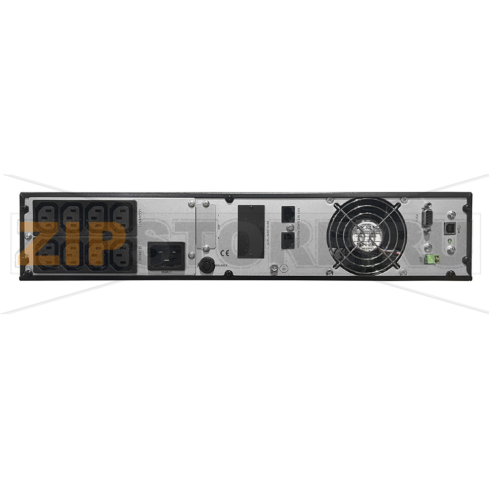 ИБП однофазный 1800 Вт, 2000 ВА, PF=0.9 Hiden KU9102S-RT (48VDC) 