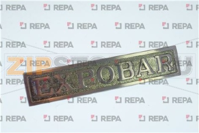 EXPOBAR BRASS ANAGRAM 