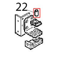 Bottom hinge bushing Angelo Po FM1011E1
