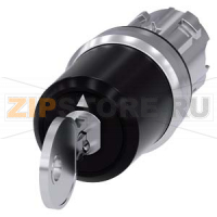 АКТУАТОР ПОВОРОТНОГО ПЕРЕКЛЮЧАТЕЛЯ С КЛЮЧОМ CES, 22MM, КРУГЛ., ГЛЯНЦЕВЫЙ МЕТАЛЛ, НОМЕР ЗАМКА SSG10, С 2 КЛЮЧАМИ, 3 КОММУТАЦИОННЫХ ПОЛОЖЕНИЯ: I-O-II, С ФИКСАЦИЕЙ, УГОЛ ПОВОРОТА РУКОЯТКИ 2X45 ГРАД.: 10:30Ч./12Ч./13:30Ч., ПОЛОЖЕНИЕ ИЗЪЯТИЯ КЛЮЧА: O Siemens 3