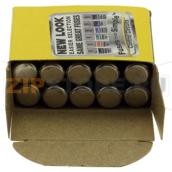 Предохранитель, 10 A, AC 600 В, 100 кА, 10x38 мм, UL, CSA, быстродействующий Eaton LIMITRON FAST 