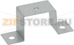 Deflector centre fixing plate 