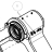 Rosetta dentata 10 Zn UNI 8842 Imesa LM 23                       