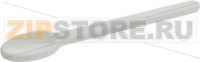 БЕЛАЯ ПОЛИЭТИЛЕНОВАЯ ЛОЖКА350X60X15 ММ