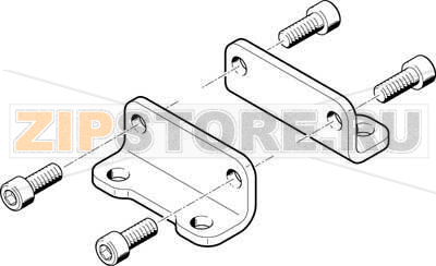 Уголки крепежные Festo HNA-80-R3 