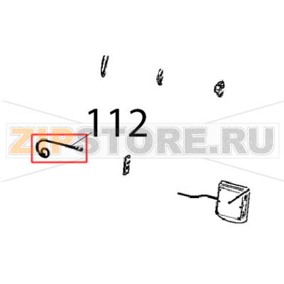 Microinterruttore porta magnetico Unox XVC 1005EP Microinterruttore porta magnetico Unox XVC 1005EPЗапчасть на деталировке под номером: 112