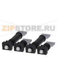 rear connection stud flat 4 units accessory for: 3VA5 250 Siemens 3VA9234-0QE00