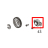 Torque gear PG-03A Godex EZPi-1300