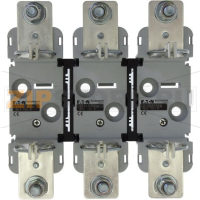Держатель предохранителей, 250 A, AC 690 В, NH1, 3P, IEC Eaton NH1 Triple Pole base CE
