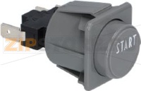 ЖЕЛТАЯ ОДНОПОЛЮСНАЯ ПУСКОВАЯ КНОПКА