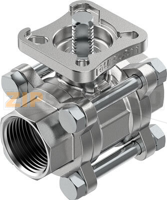 Кран шаровой Festo VZBE-1-T-63-T-2-F0405-V15V15 