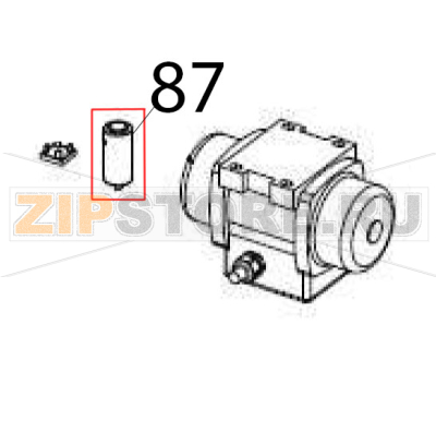 Condenser 3,15 μF Vema AP 2091 Condenser 3,15 μF Vema AP 2091Запчасть на деталировке под номером: 87
