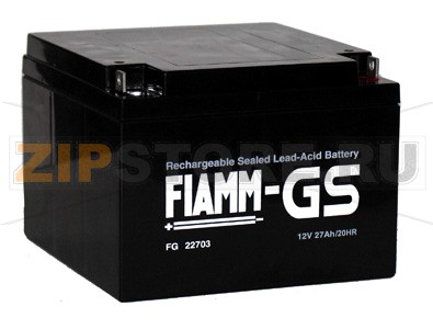 FIAMM FG 22703 Герметичные необслуживаемые аккумуляторы (АКБ) FIAMM FG 22703 Напряжение - 12 В; Емкость - 27 Ач; Габариты: длина 175 мм, ширина 166 мм, высота 125 мм, вес: 8.7 кг
