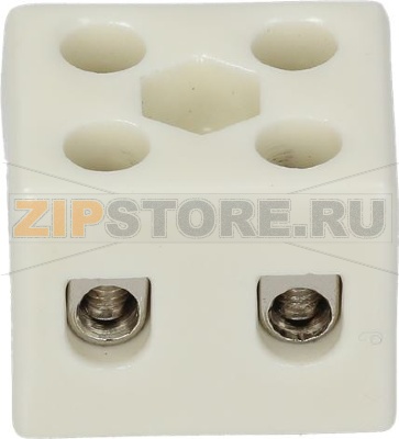 ДВУХПОЛЮСНАЯ КЕРАМИЧЕСКАЯ КЛЕММНАЯ КОЛОДКА 