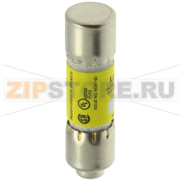 Предохранитель, 8 A, AC 600 В, 200 кА, 10x38 мм, CC, UL, с задержкой Eaton LOW PEAK CC TIME DELAY 