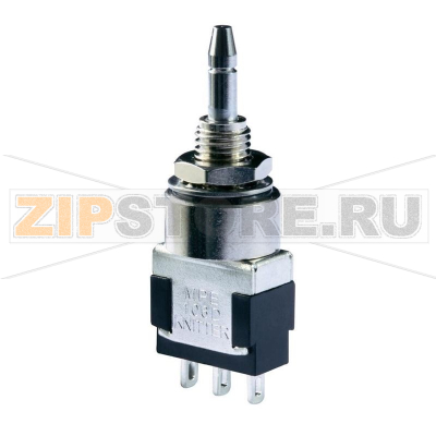 Кнопка 250 В/AC, 3 А, 1 x вкл/вкл, без фиксации, IP67, 1 шт Knitter-Switch MPE 106F 