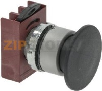 ЧЁРНАЯ ГРИБОВИДНАЯ НАЖИМНАЯ КНОПКА