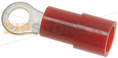 КАБЕЛЬНАЯ КЛЕММА КОЛЬЦЕВАЯ КРАСНАЯ Ø 3,2 MM 100 ШТ 