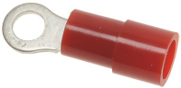 КАБЕЛЬНАЯ КЛЕММА КОЛЬЦЕВАЯ КРАСНАЯ Ø 3,2 MM 100 ШТ