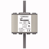 Предохранитель, 800 A, AC 690 В, 200 кА, 2, 61x75x108 мм, aR, DIN, IEC Eaton FUSE 800A 690V 2TN
