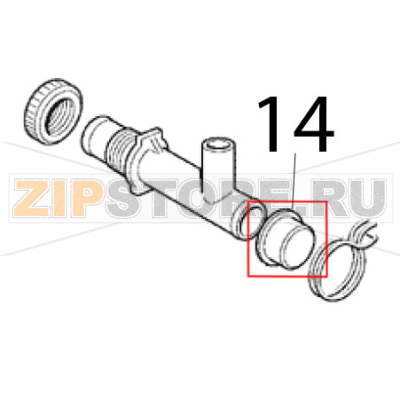 Plastik propfen Scotsman EC 126 AS Plastik propfen Scotsman EC 126 ASЗапчасть на деталировке под номером: 14